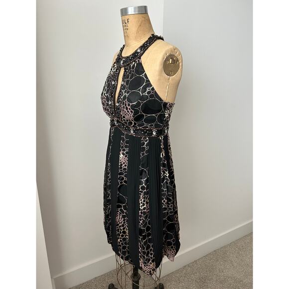 Sue Wong Nocturine Beaded Halter Cocktail Dress size 2 - Picture 10 of 10